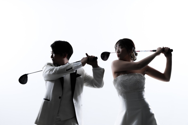 シルエット風に