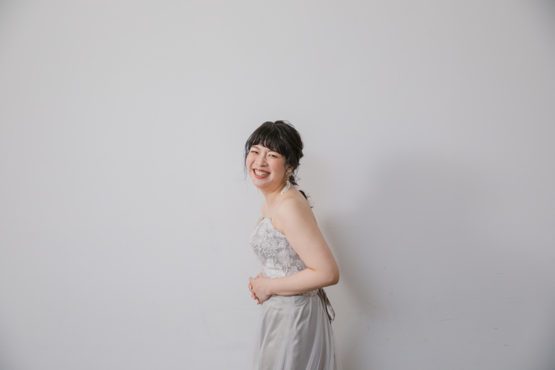 ナチュラルな笑顔