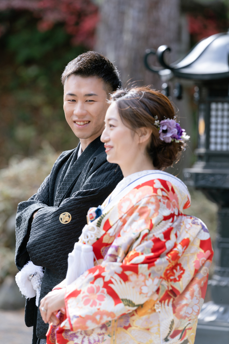 ご新郎様の表情