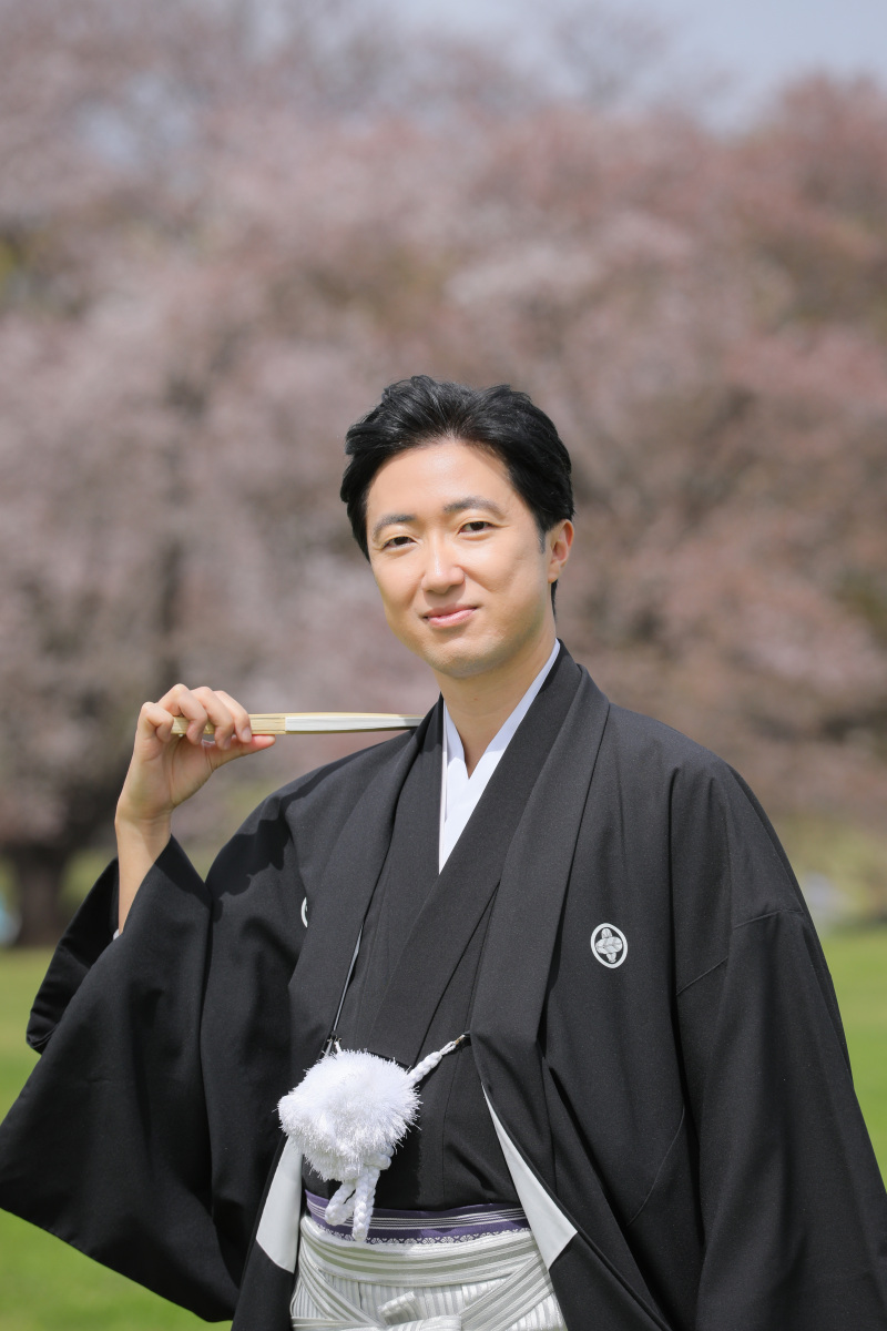 ご新郎様のソロショット!