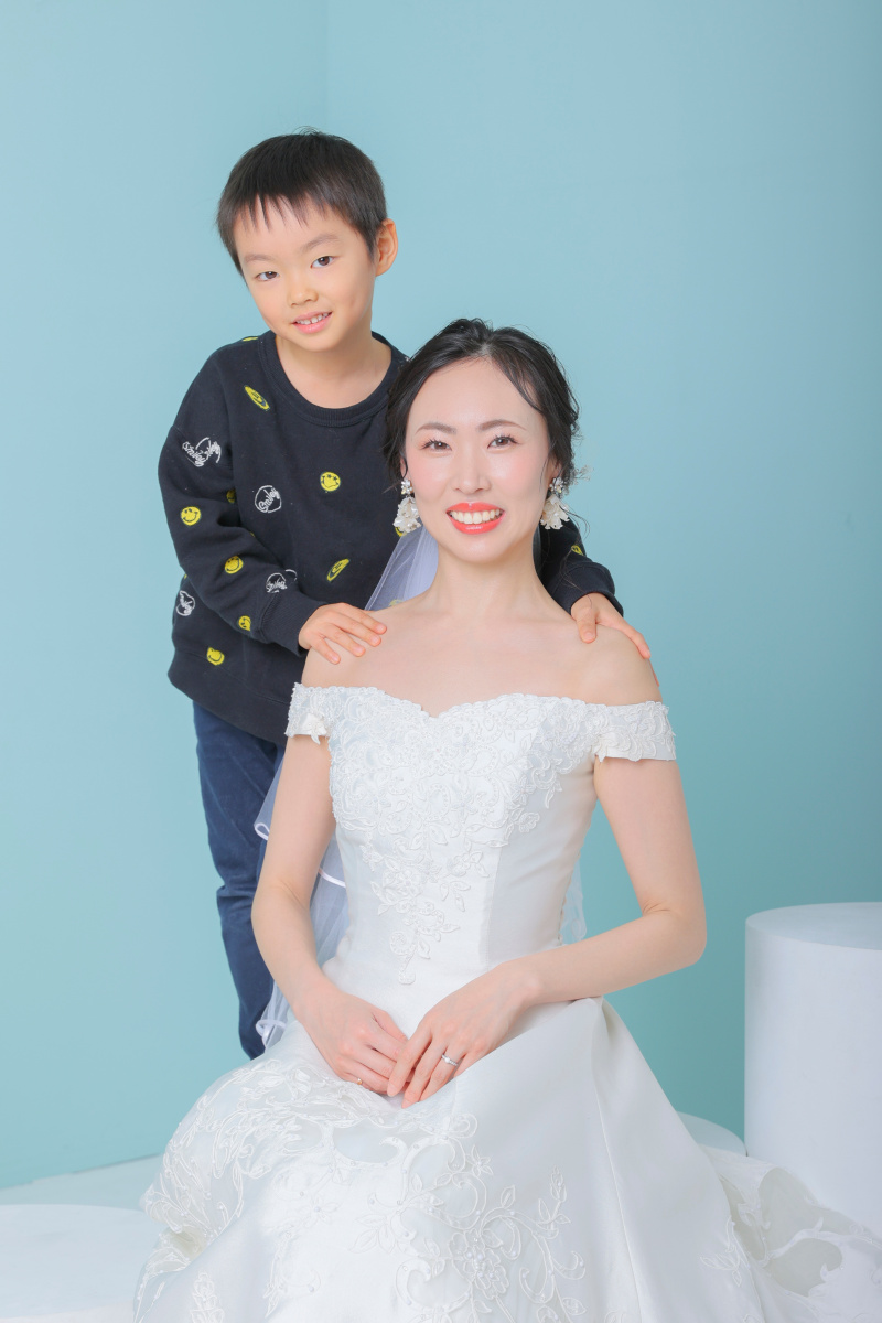 お兄ちゃんとお母様。