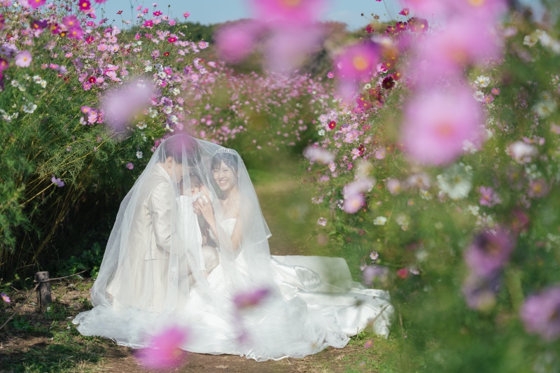 ベールを使って