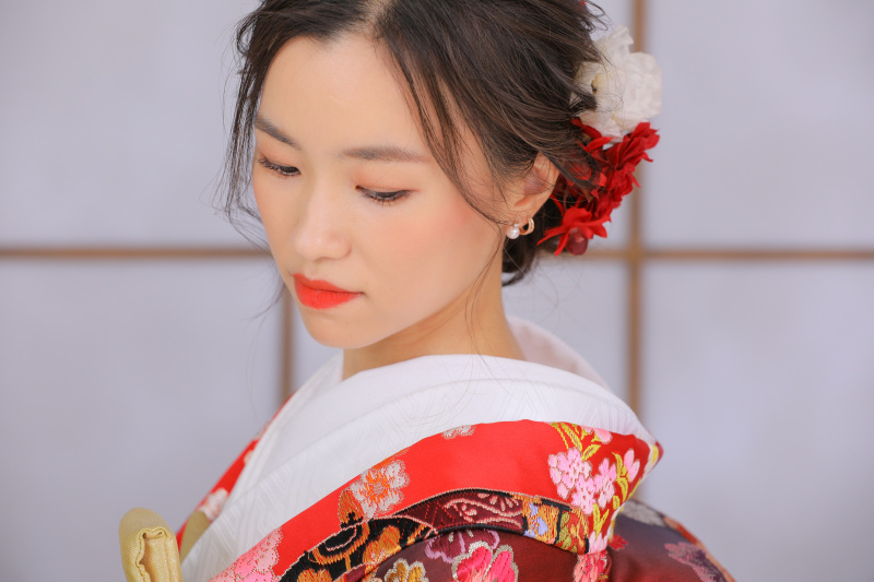 ご新婦様のソロショット。パート1