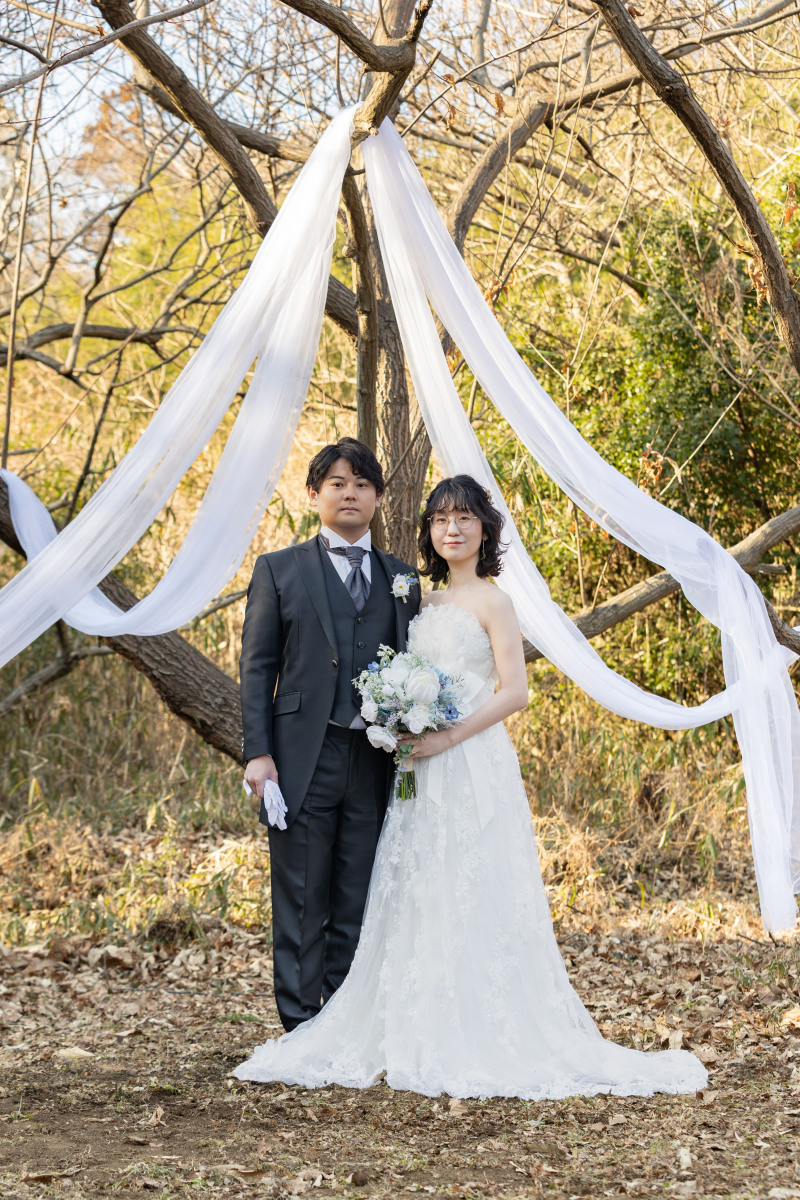 森のチャペルで