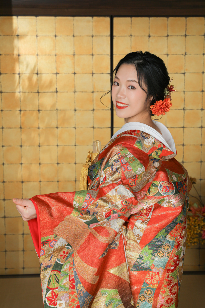 振り返りショット