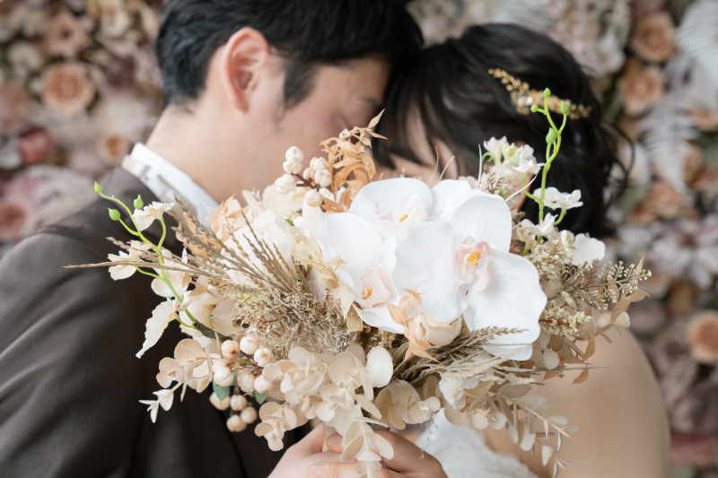 ブーケを使って