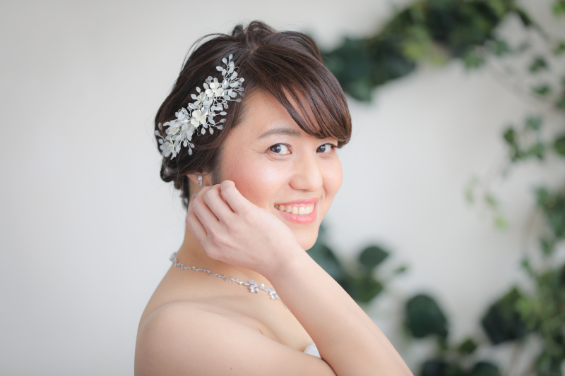 新婦様のソロショット