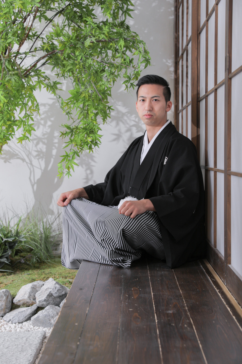 ご新郎様のソロショット。パート1