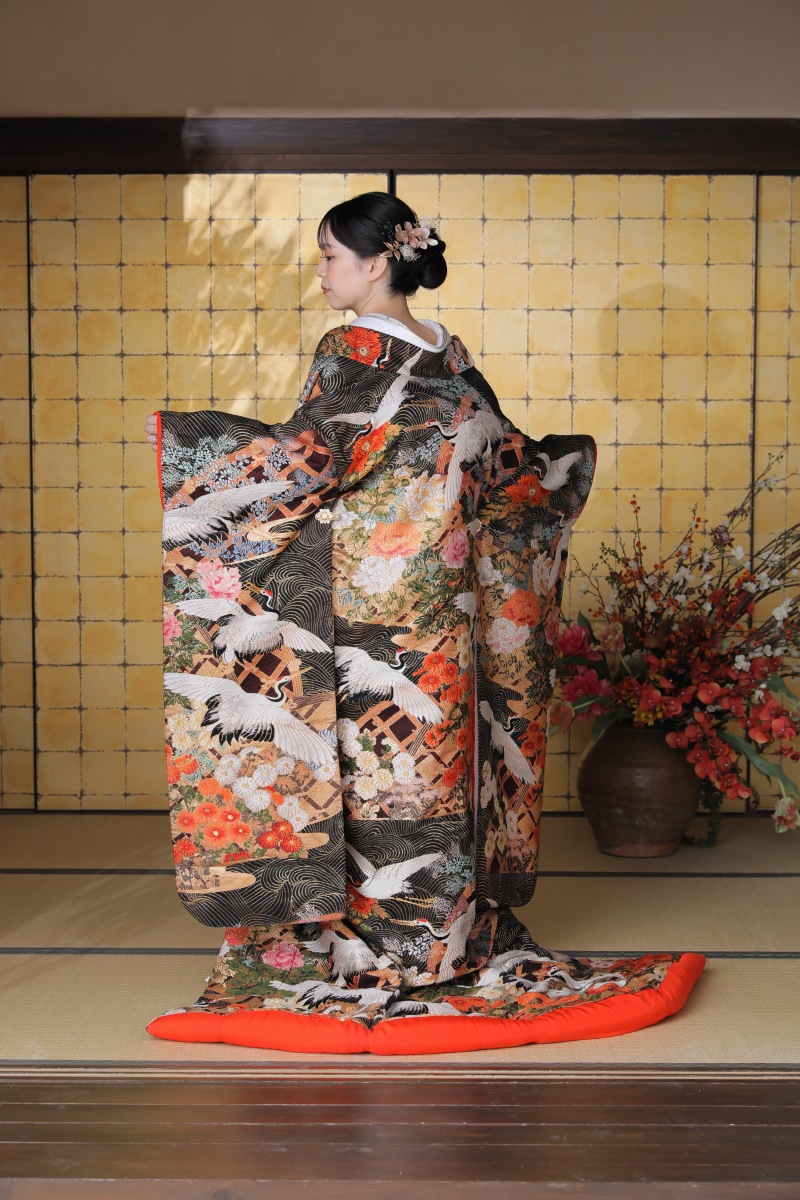 ご新婦様の後ろ姿