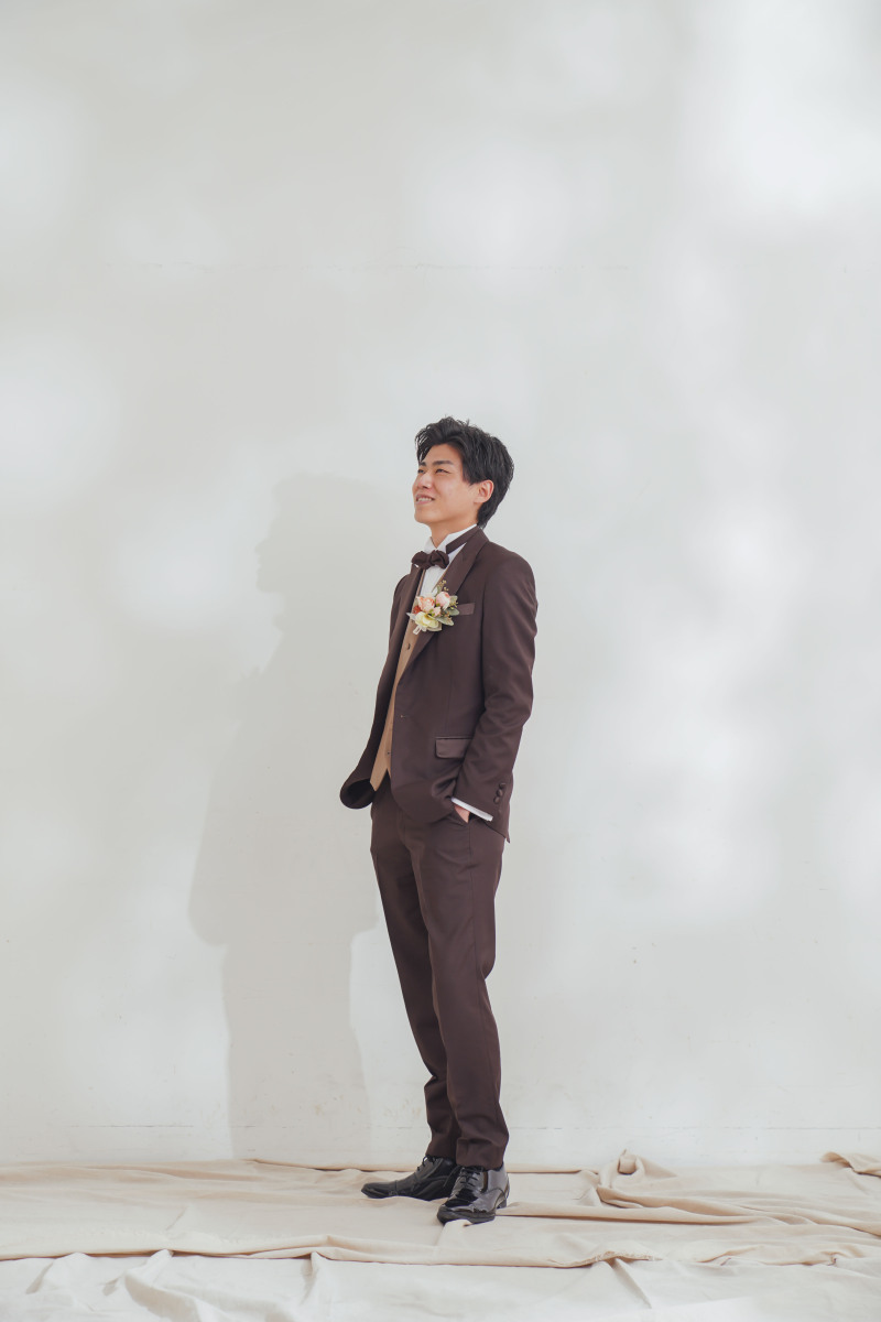 ご新郎様ソロショット