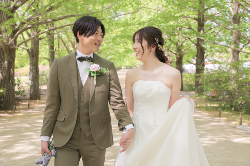 お散歩ショット。