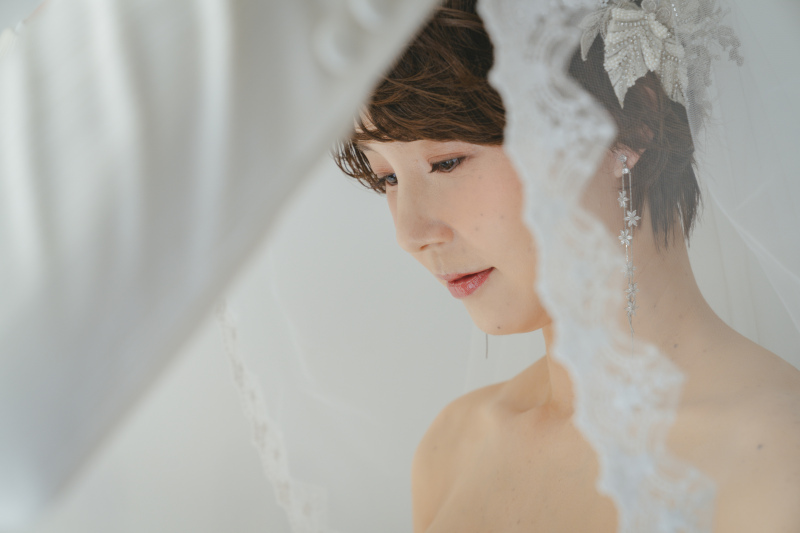 ベールを使って