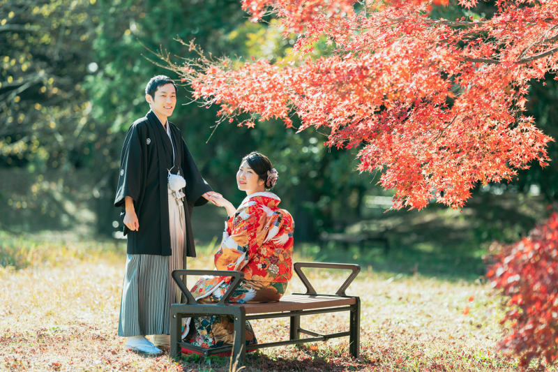 ご新婦様をリードするご新郎様