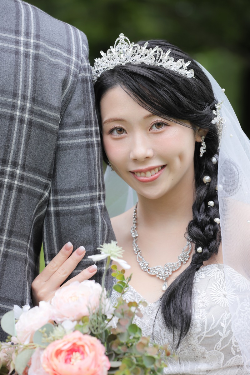 ご新婦様アップショット