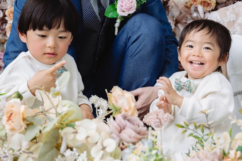 お子さんのショット