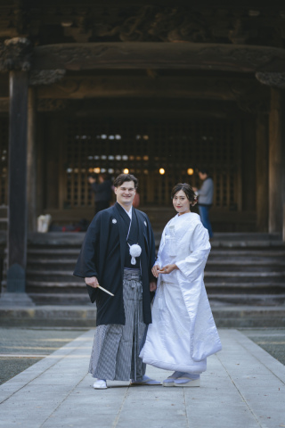 鎌倉のお寺にて