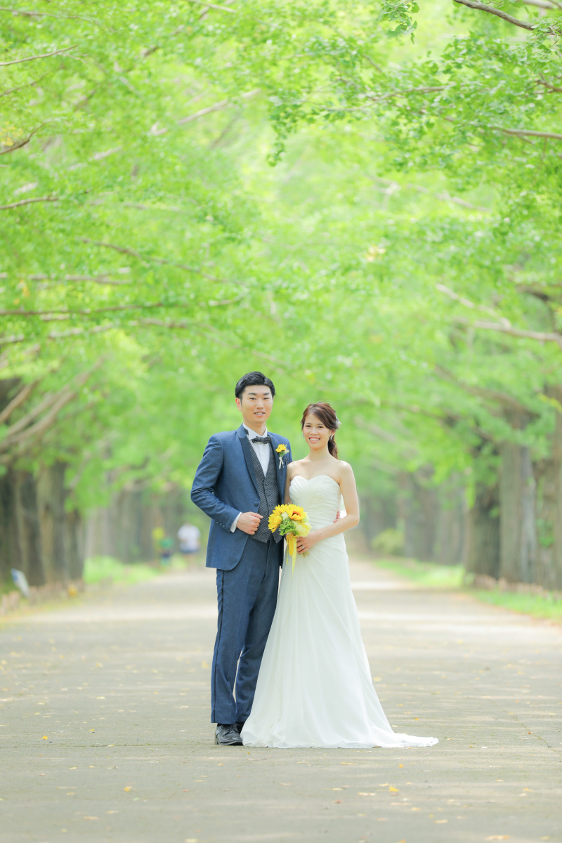 スタンダードなお立ち姿