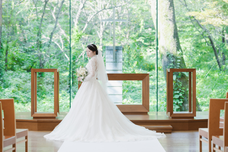 ご新婦様のソロショット