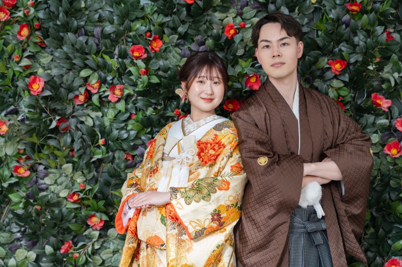 和装へお着替え