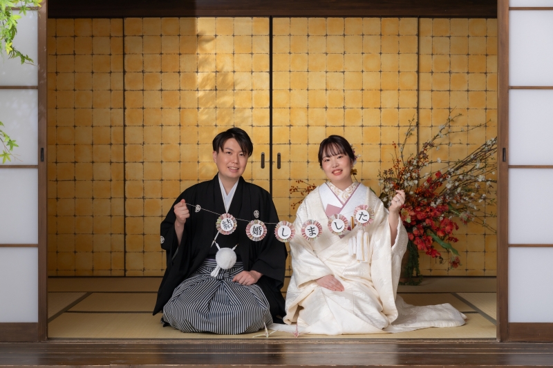 小物でお二人らしさを