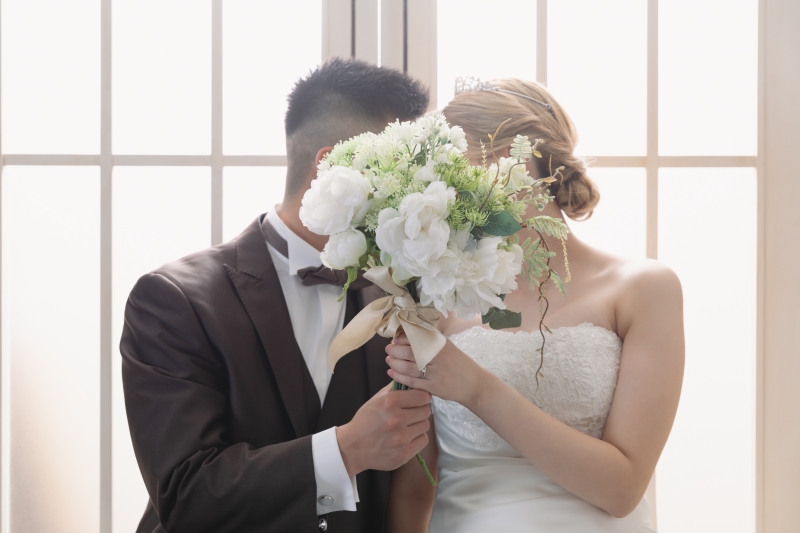 顔隠しショット