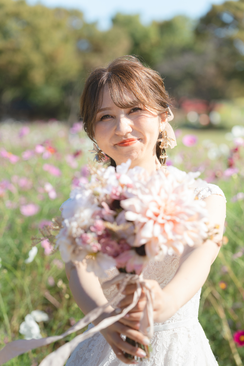 ご新婦様のソロショット