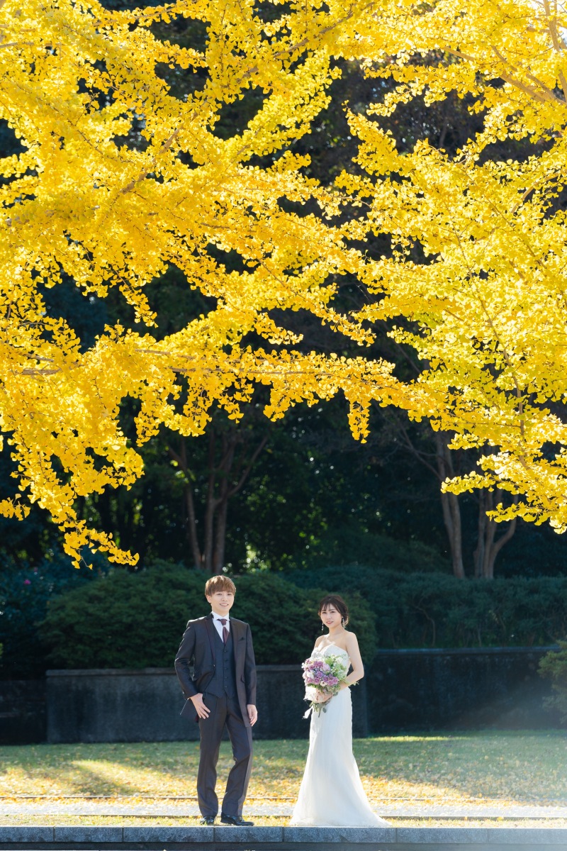 イチョウのアーチ