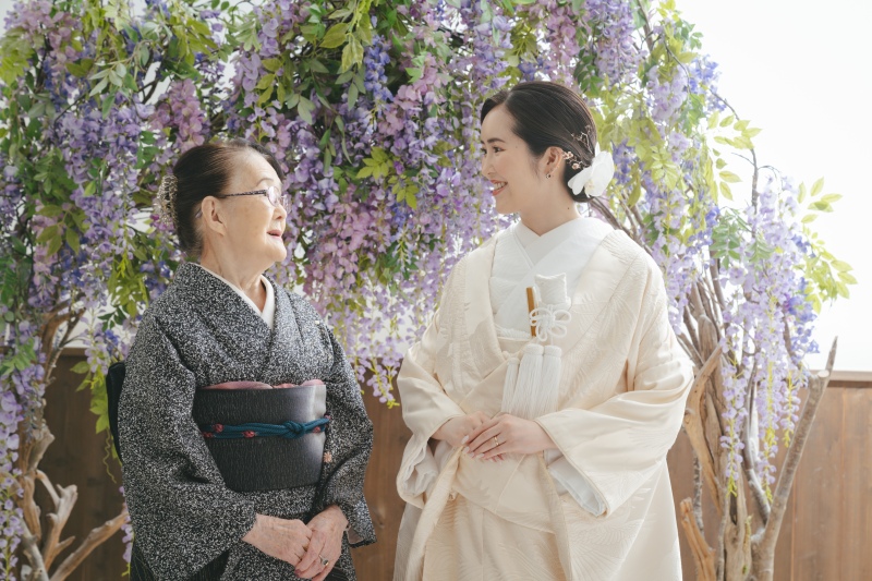 ご新婦様とお祖母様