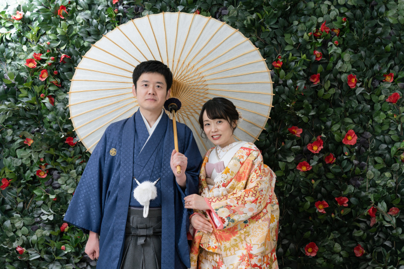 和装にお着替えして