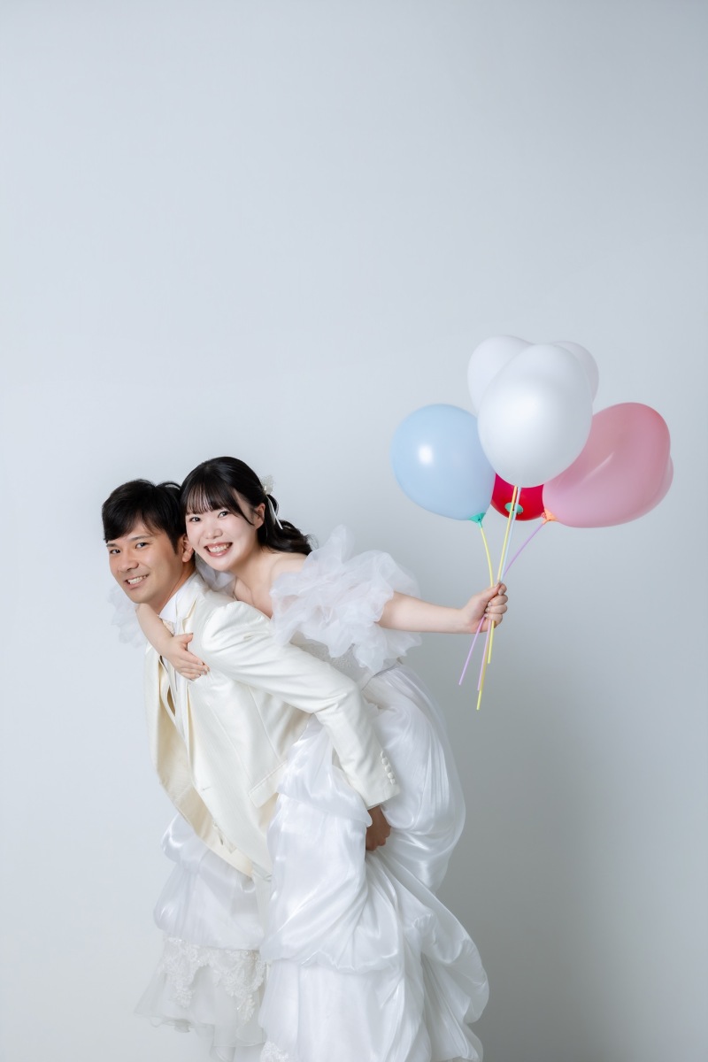 おんぶで無邪気に♪