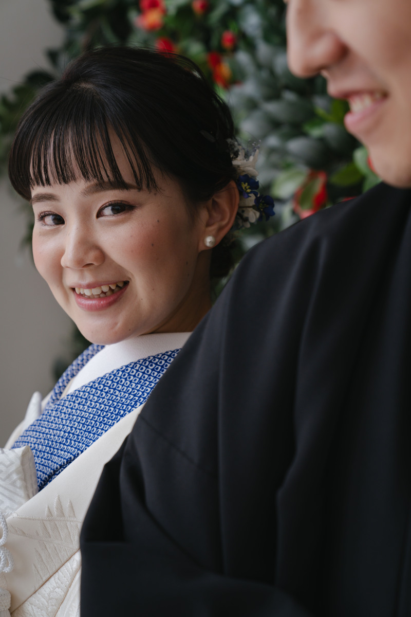 ご新婦様に注目!