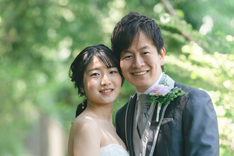 お顔をくっつけて