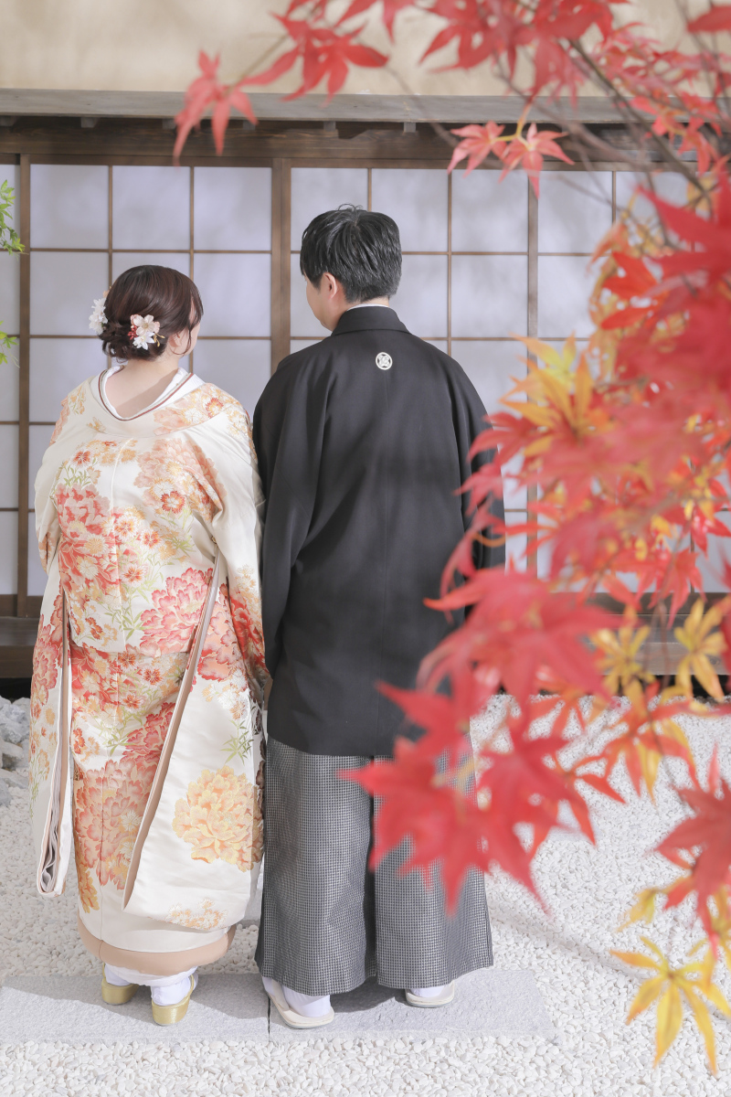 2着目は和装撮影。