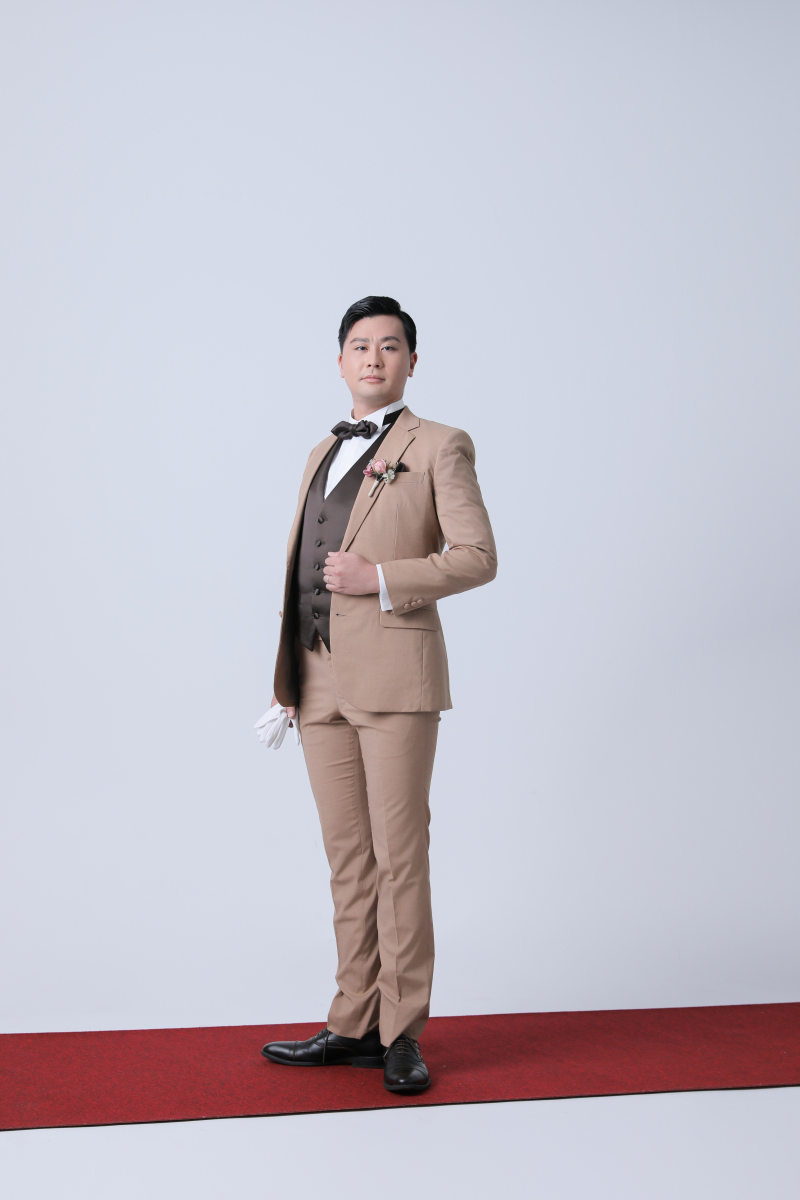 ご新郎様のソロショット