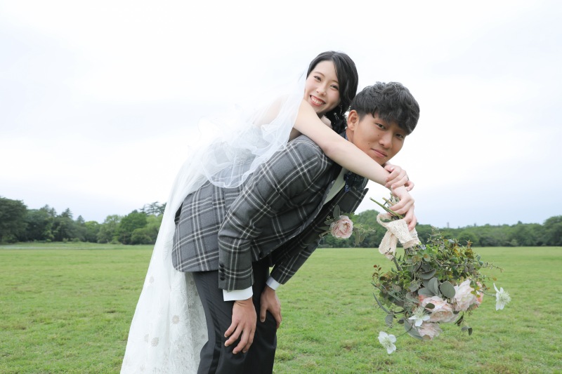 おんぶショット