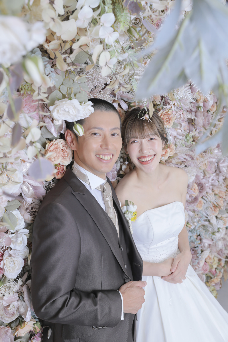 お花の中に埋もれてみた。