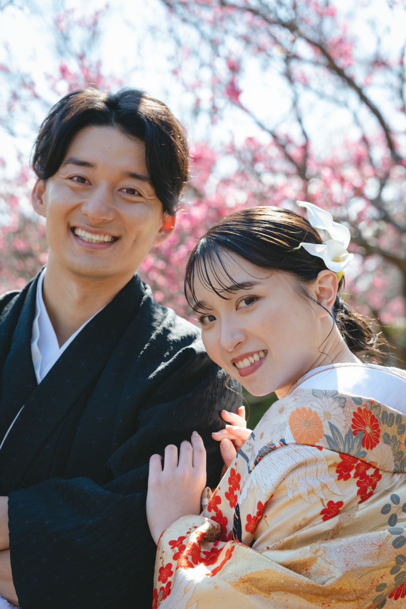 ギュッと寄り添い