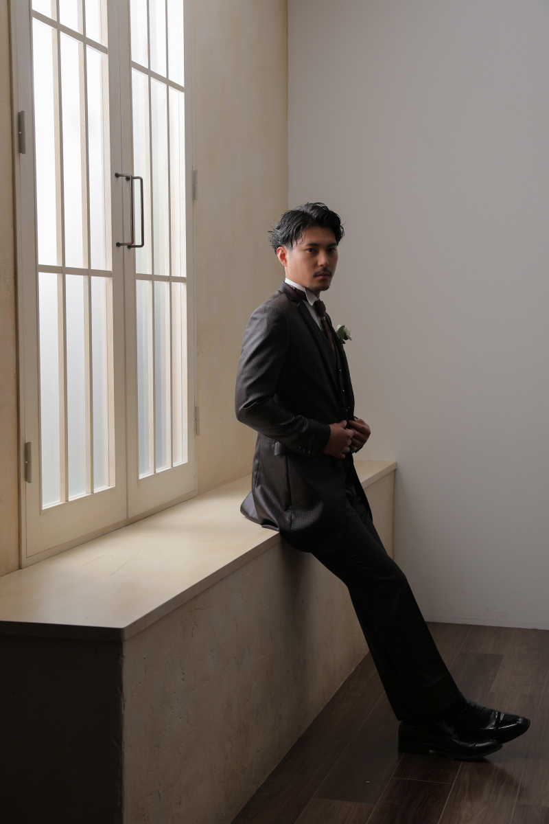 アーティスト写真っぽく。