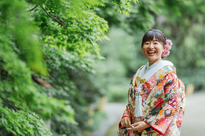 笑顔が素敵な新婦様