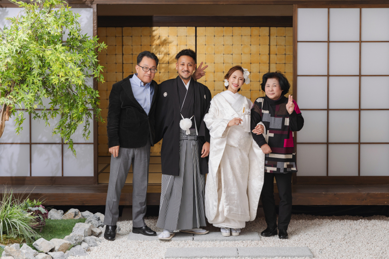 ご家族様と記念ショット