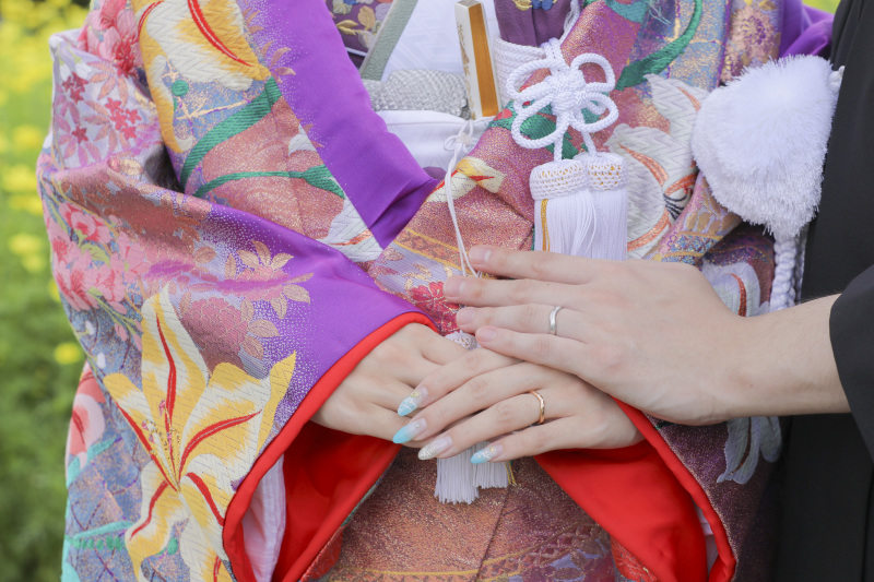 手元ショット。