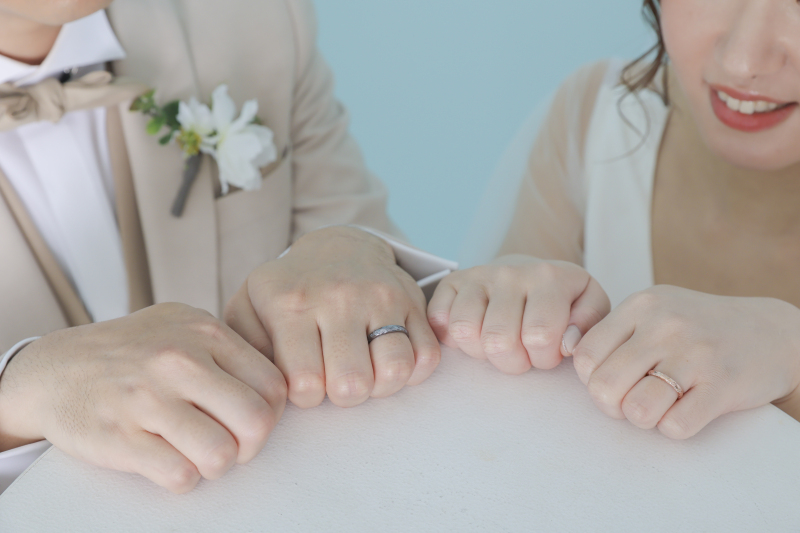 指輪ショット。