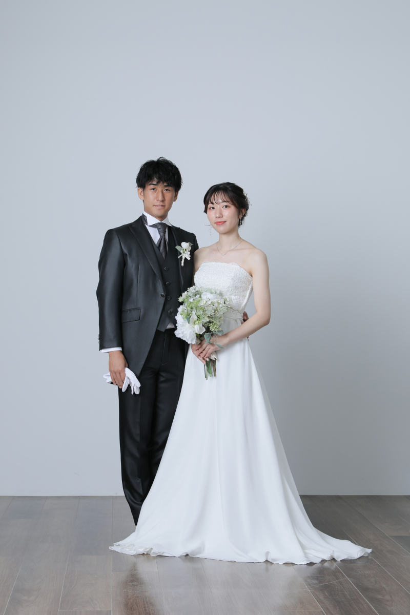 フォーマルな立ち姿