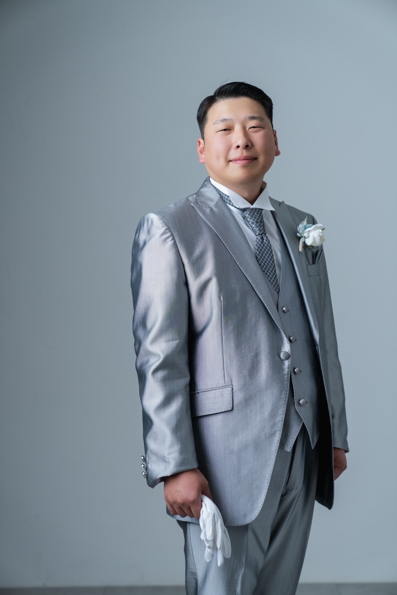 ご新郎様ソロショット