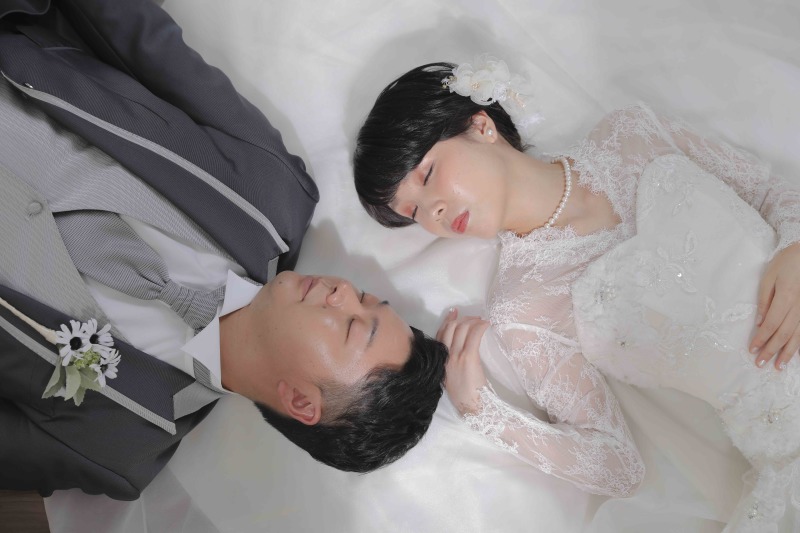 寝転びショット