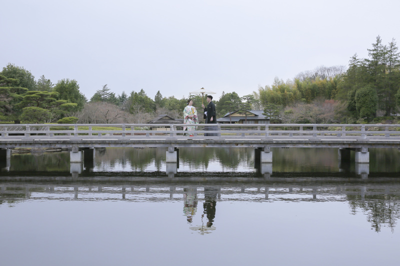 お散歩ショット。