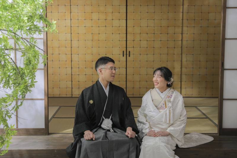 縁側でひと休憩