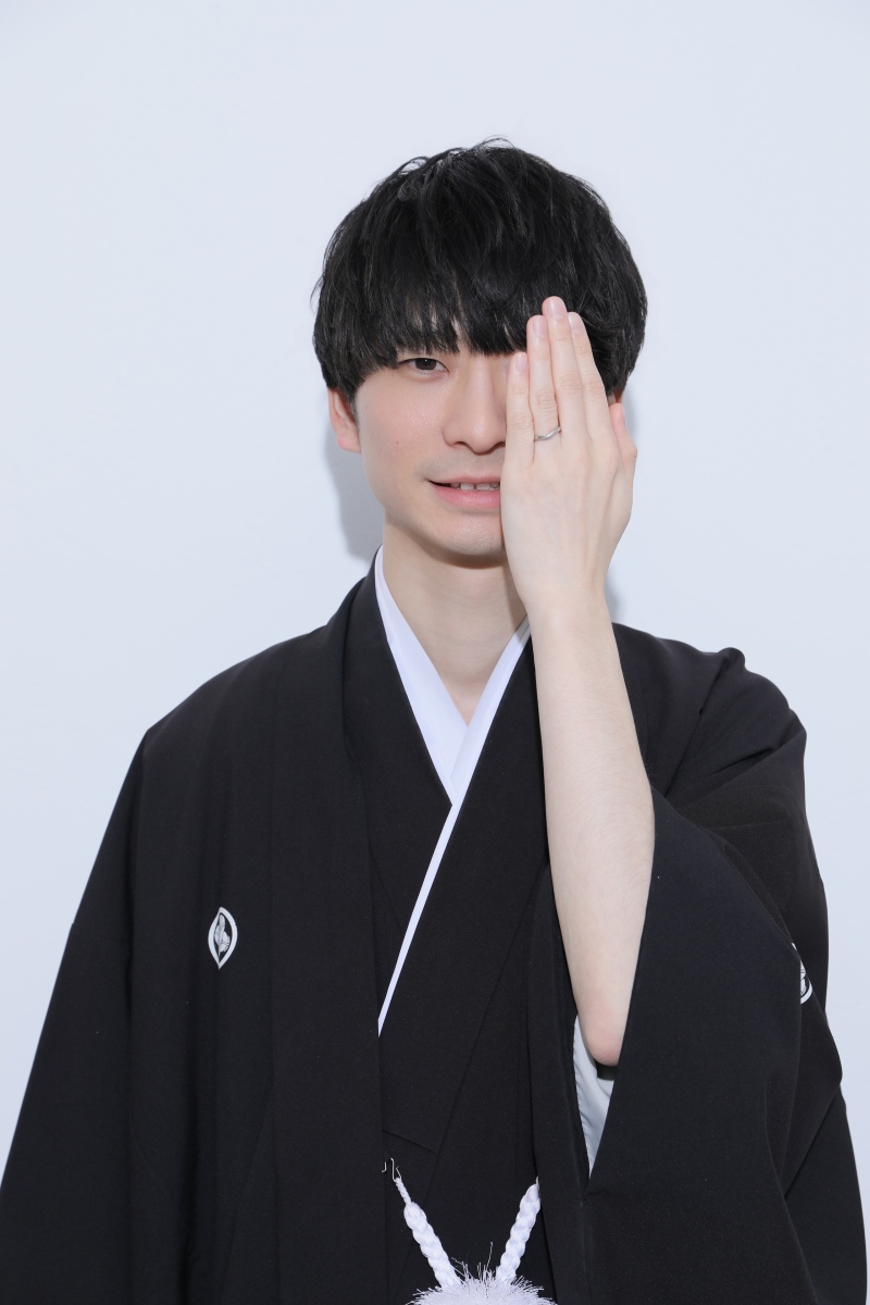 新郎様もソロで凛々しく