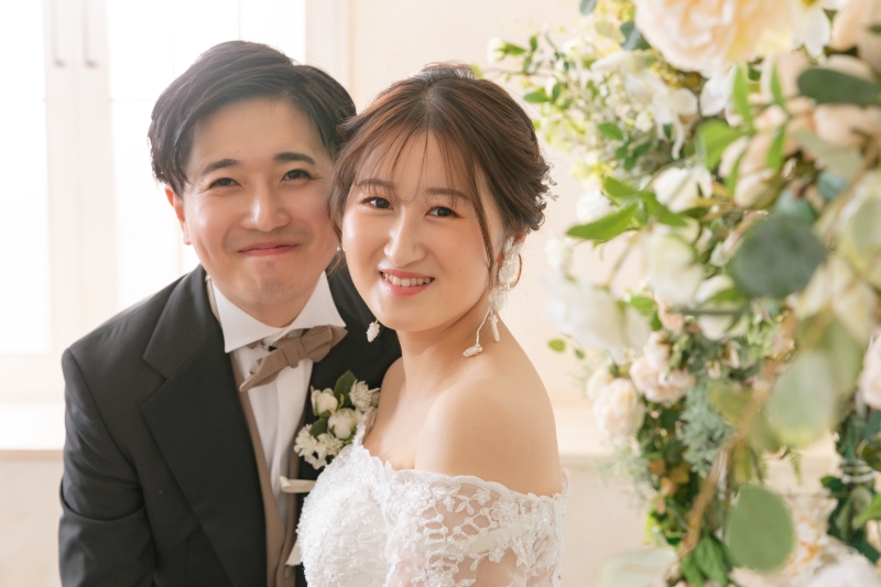 ぎゅっと寄り添って