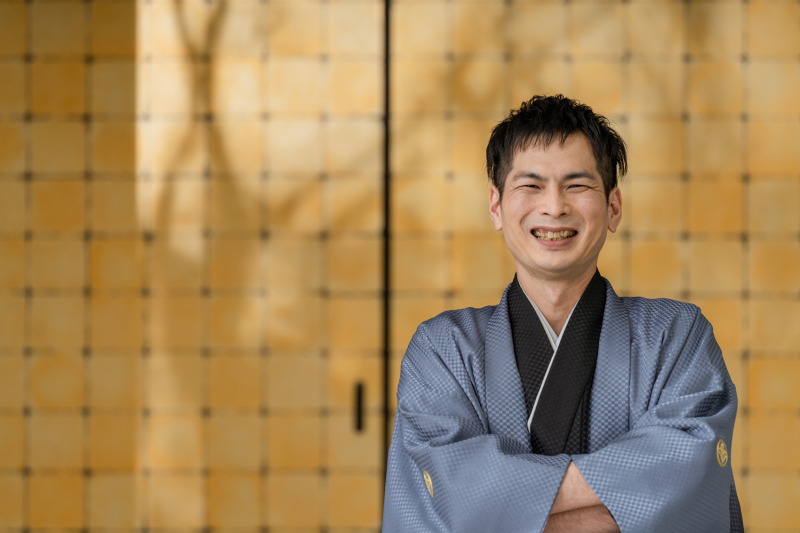 爽やかスマイル